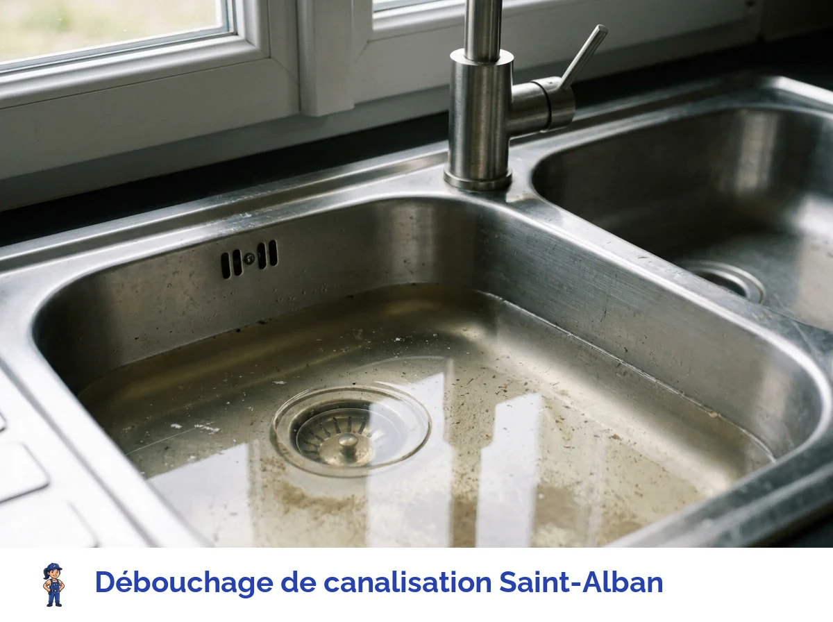 Débouchage de canalisation à Saint-Alban
