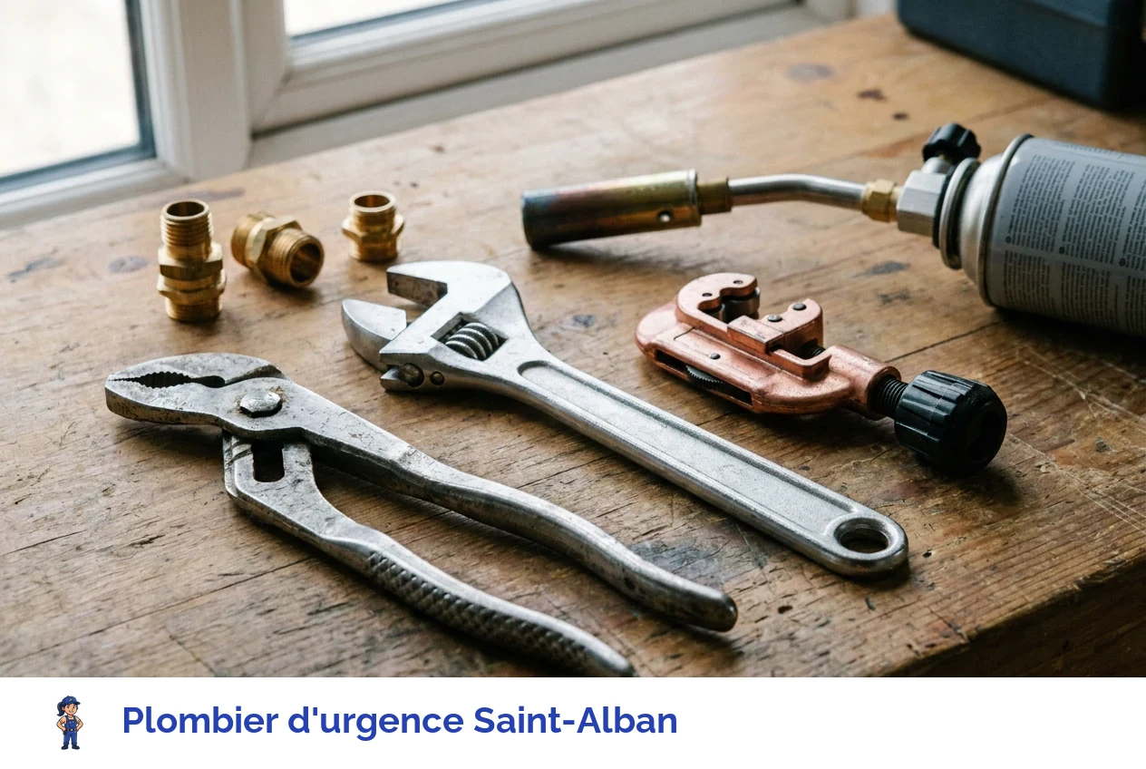 Plombier d'urgence à Saint-Alban