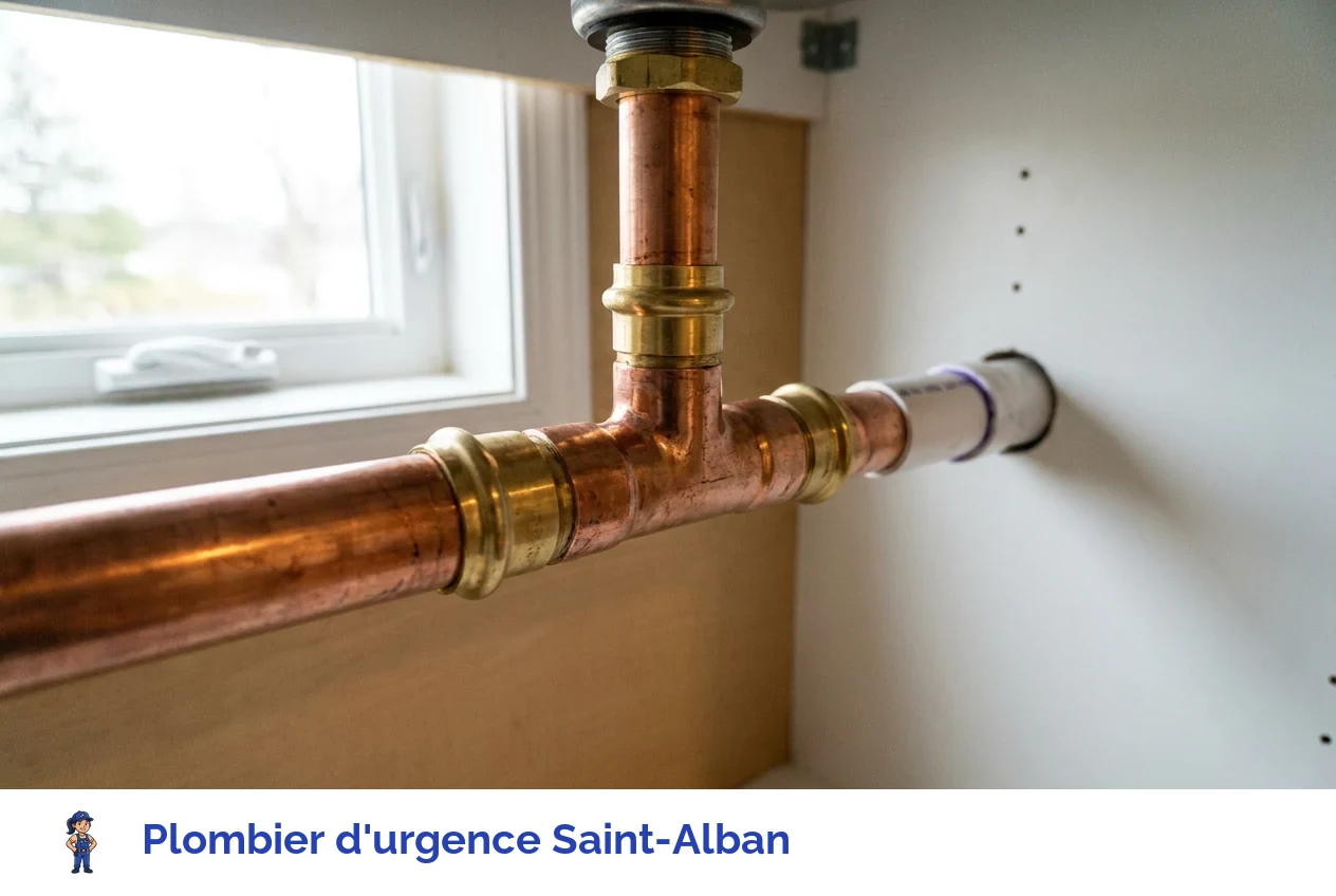 Plombier d'urgence à Saint-Alban