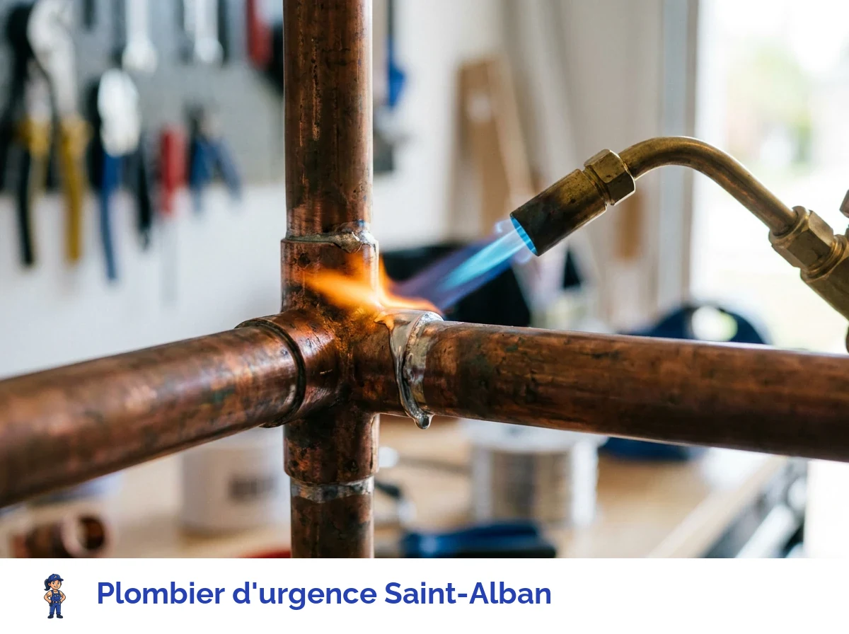 Plombier d'urgence à Saint-Alban