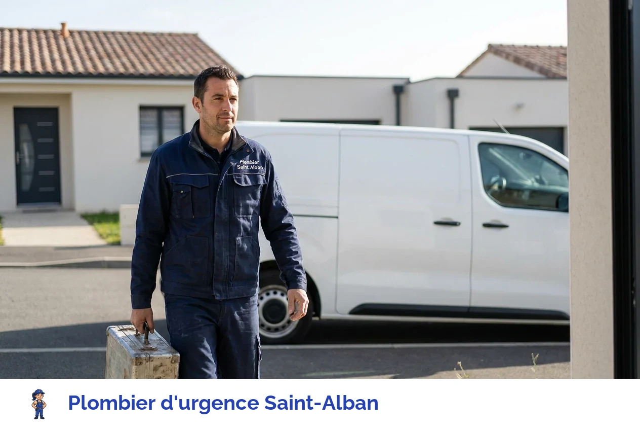 Plombier d'urgence à Saint-Alban