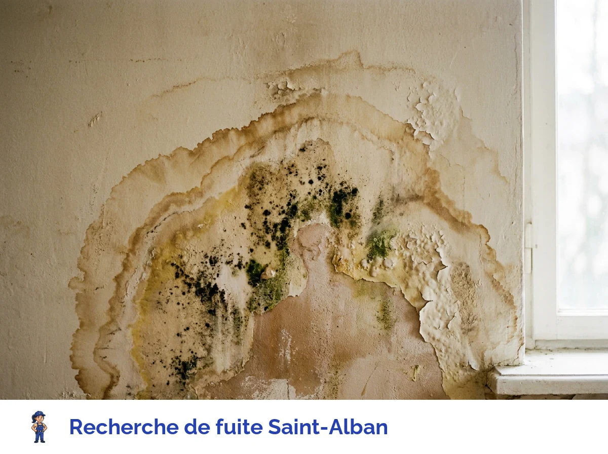 Recherche de fuite à Saint-Alban