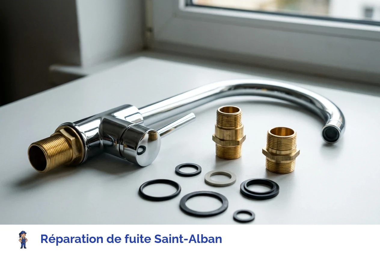 Réparation de fuite à Saint-Alban