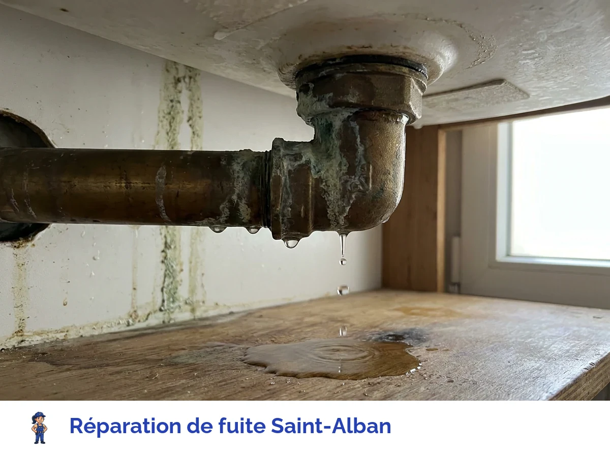 Réparation de fuite à Saint-Alban